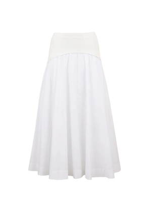Simkhai Ovie midi skirt - White
