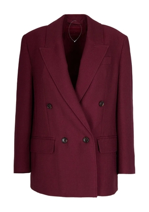 Marella double-breasted fluid jacket - Red