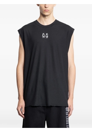 44 LABEL GROUP Graff jersey sleeveless top - Black