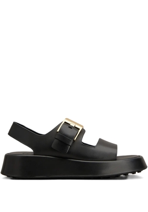 Tod's buckle-strap sandals - Black