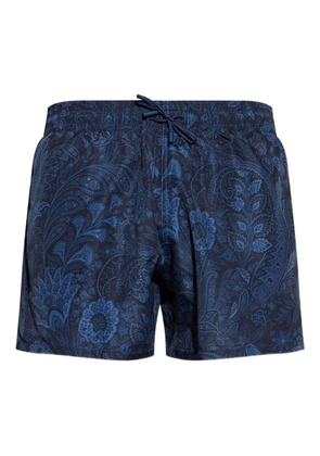 ETRO paisley-print swim shorts - Blue