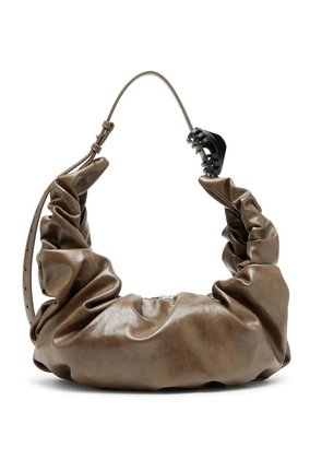 Diesel large Grab-D gathered shoulder bag - Brown