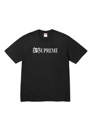 Supreme logo-print T-shirt - Black