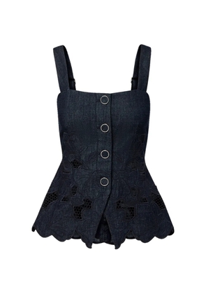 Veronica Beard Mirielle tank top - Blue