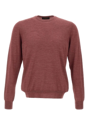 Gran Sasso crew-neck top - Red