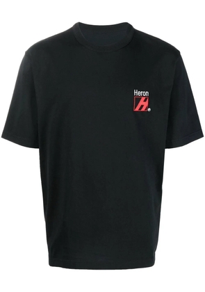 Heron Preston Multi Censored logo print T-shirt - Black