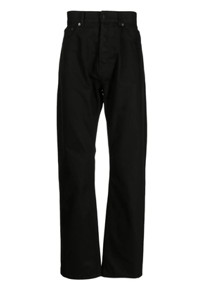 FEAR OF GOD ESSENTIALS high-waisted straight-leg jeans - Black