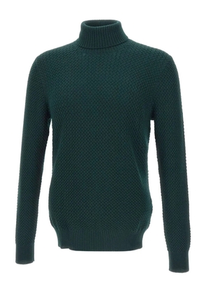 Gran Sasso turtleneck textured sweater - Green