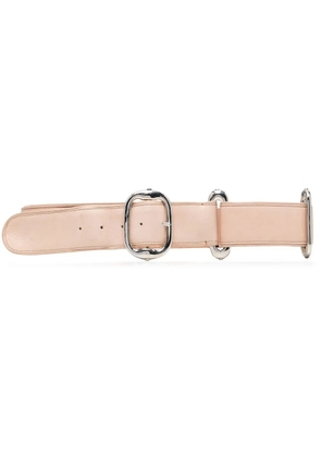Gianfranco Ferré Pre-Owned 1990s leather belt - Neutrals