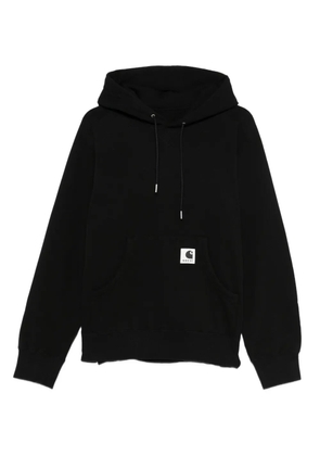 Carhartt WIP logo-patch hoodie - Black