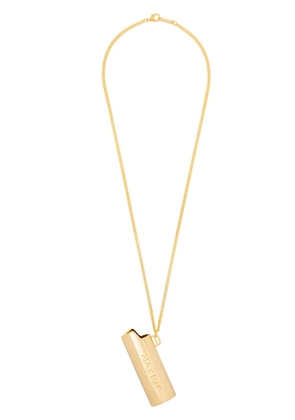 AMBUSH Lighter pendant necklace - Gold