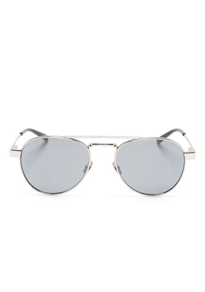 Saint Laurent Eyewear pilot-frame sunglasses - Silver