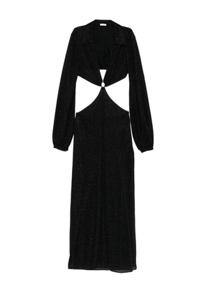 Oséree cutout ring maxi dress - Black