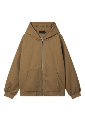 tout a coup hooded jacket - Brown