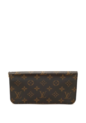Louis Vuitton Pre-Owned 2012 x Yayoi Kusama Monogram Canvas zip wallet - Brown