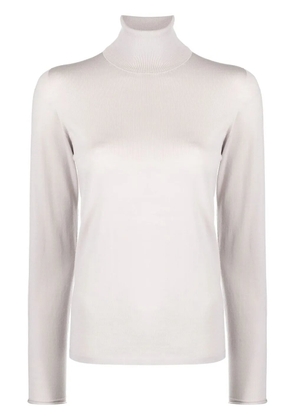 Le Tricot Perugia roll-neck long-sleeve jumper - Grey