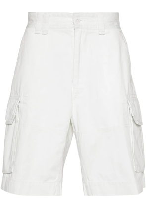 Polo Ralph Lauren logo-patch cargo shorts - White