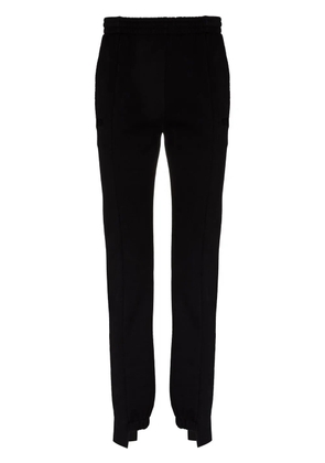 VETEMENTS embroidered logo track pants - Black