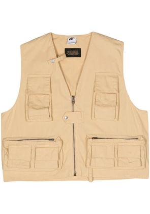 Nike Utility zip-up gilet - Neutrals