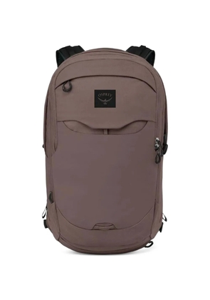 Osprey logo-detail top-handle backpack - Brown