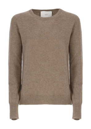 Vanisè crew-neck cashmere sweater - Brown
