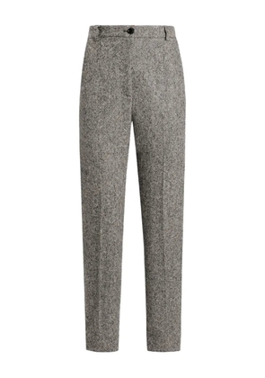 Dolce & Gabbana tweed mélange trousers - Black