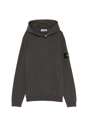 Stone Island button hoodie - Grey