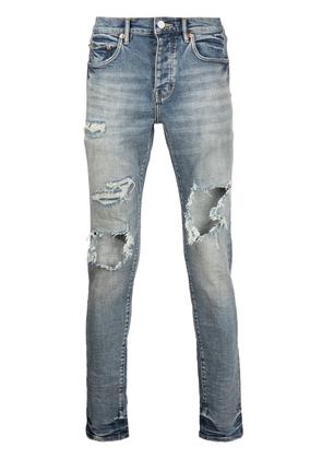 Purple Brand P001 ripped slim-fit jeans - Blue