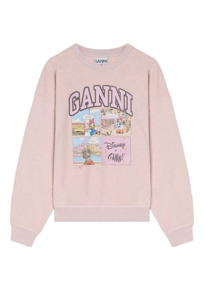 GANNI x Disney comic-print sweatshirt - Pink