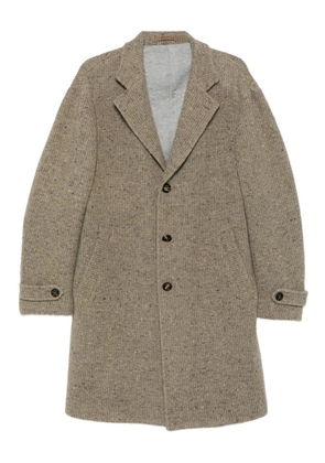 Eleventy single-breasted coat - Neutrals