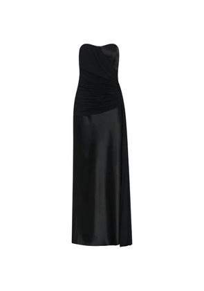 Nicholas Milena draped maxi dress - Black