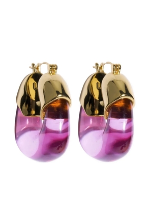 Lizzie Fortunato Jewels gold plated brass earrings