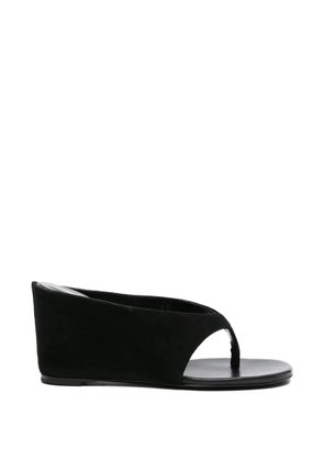 Jude Yaga wedge sandals - Black