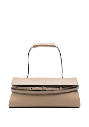 Moschino buckle detail tote bag - Neutrals
