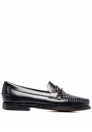 Sebago horsebit-detail leather loafers - Black