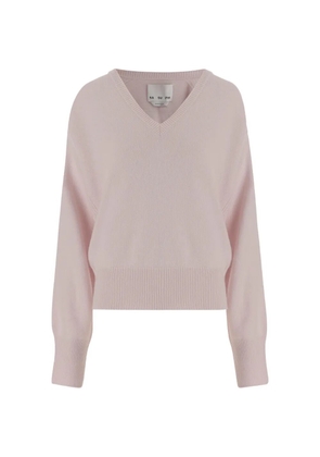 SA SU PHI crew-neck sweater - Pink