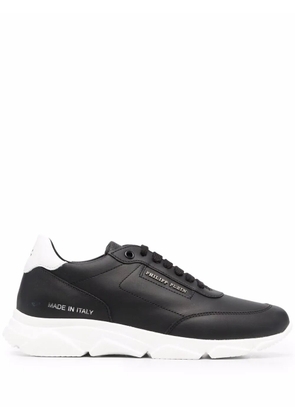 Philipp Plein low-top lace-up sneakers - Black
