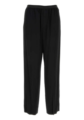 Balenciaga Elastic straight-leg trousers - Black