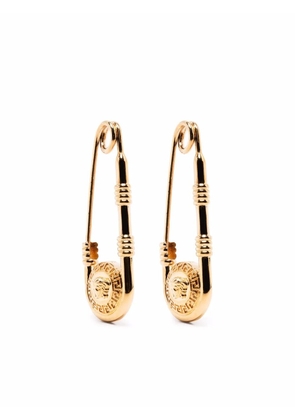 Versace Safety-Pin Medusa earrings - Gold