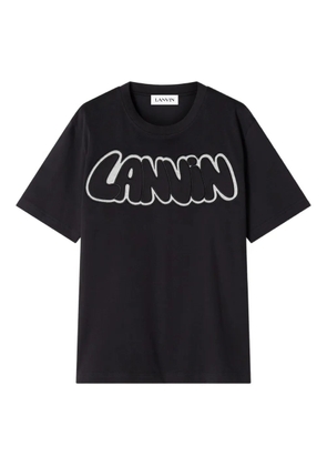 Lanvin logo-appliqué T-Shirt - Black