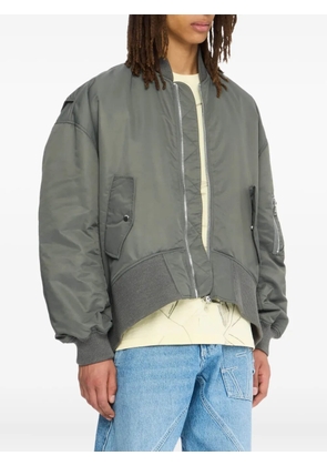 JW Anderson zip-fastening bomber jacket - Grey