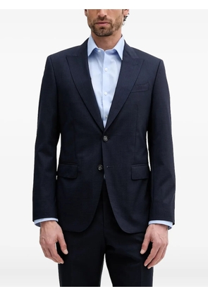 BOSS check suit - Blue