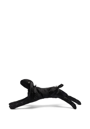 Simone Rocha Hare padded satin cross body bag - Black