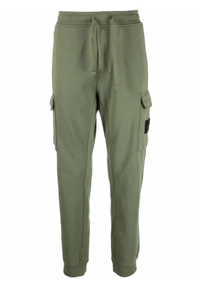 Stone Island Compass badge track pants - Green