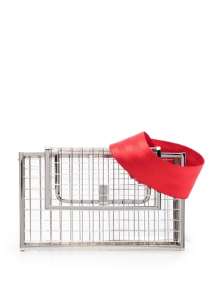 Martine Ali Seatbelt Chapter messenger bag - Silver