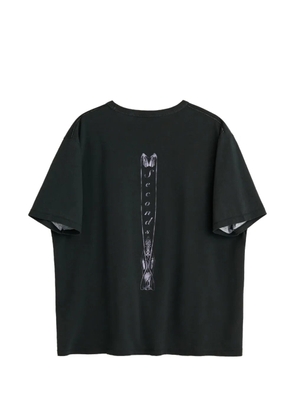 OUR LEGACY printed T-shirt - Black