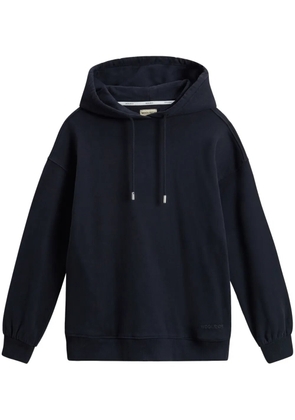 Woolrich logo hoodie - Black