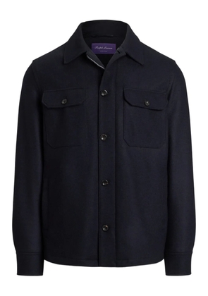 Ralph Lauren Purple Label double-face shirt jacket - Blue