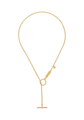 Coup De Coeur T-bar chain necklace - Gold