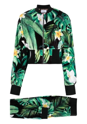 Philipp Plein Hawaii-print tracksuit set - Green